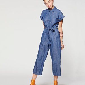New Vince Camuto Denim Highland Jumpsuit